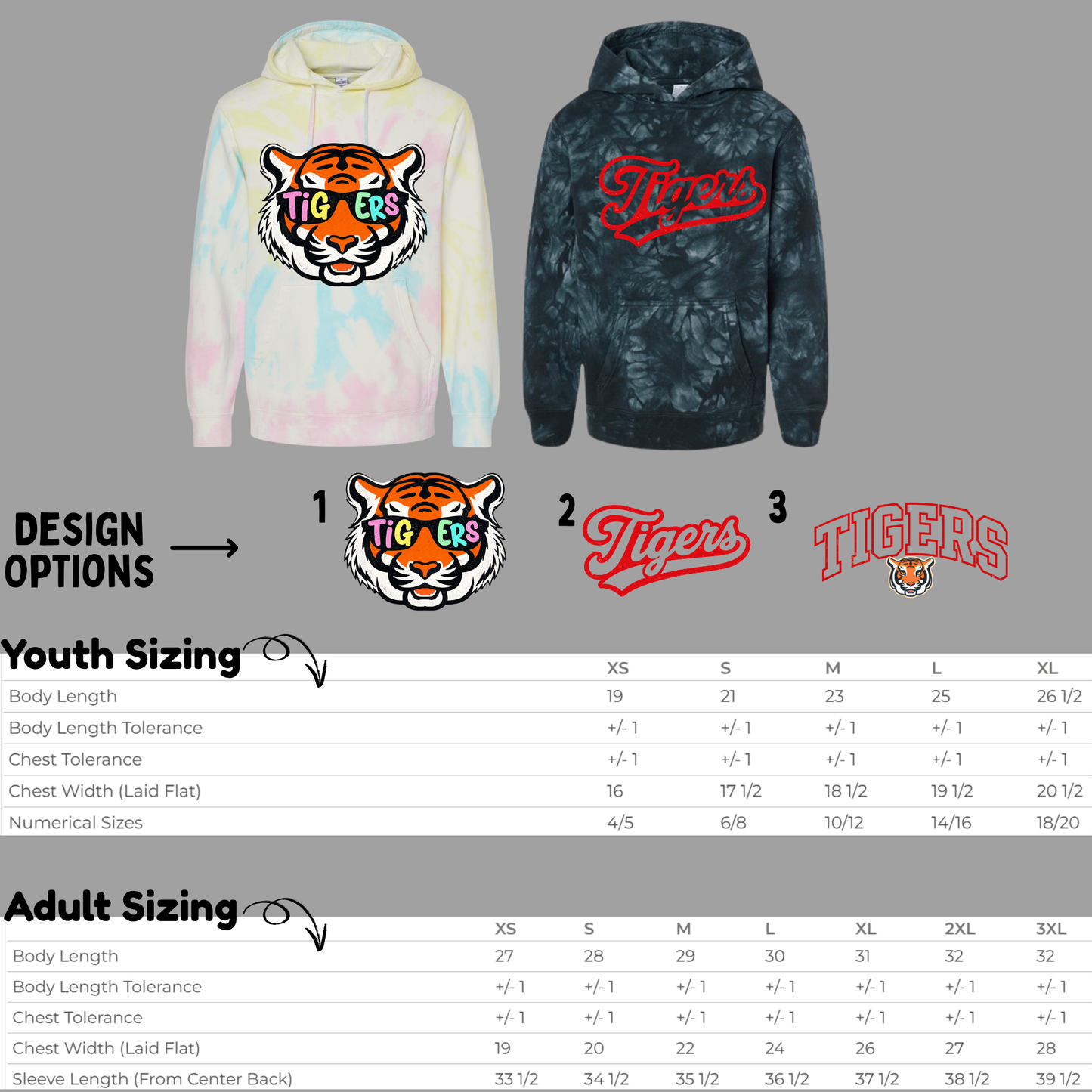 FElementary Tye-Dye Hoodie