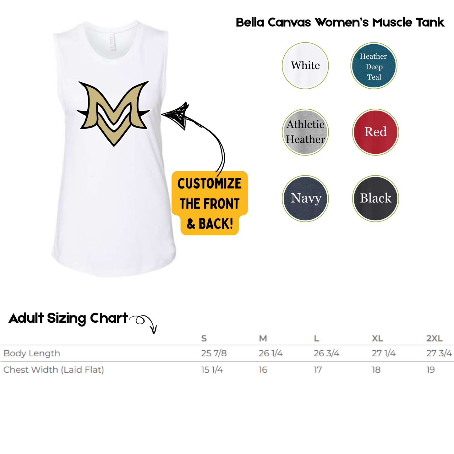 MV Women's Muscle Tank