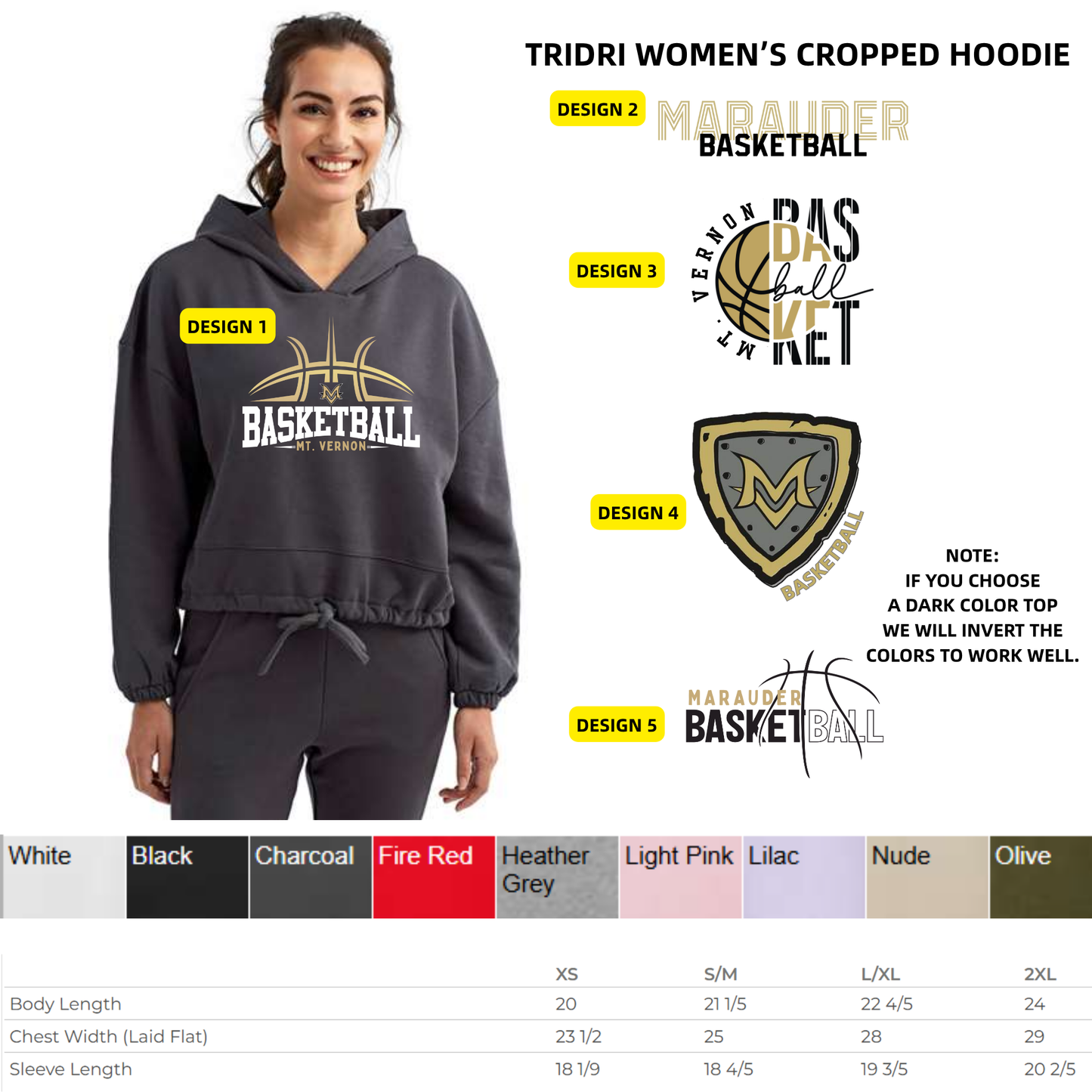 Women's Cropped Hoodie