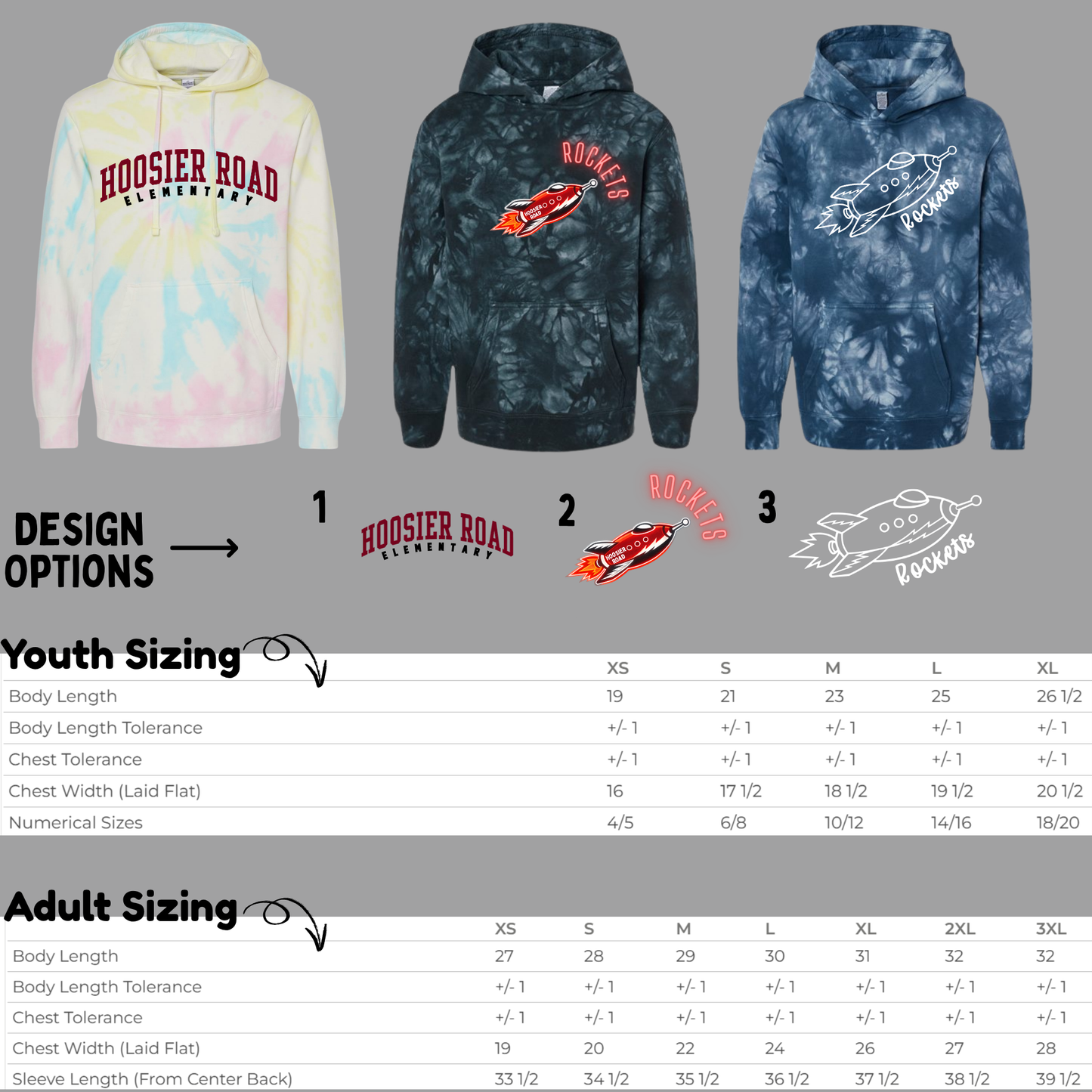 HRE Tye-Dye Hoodie