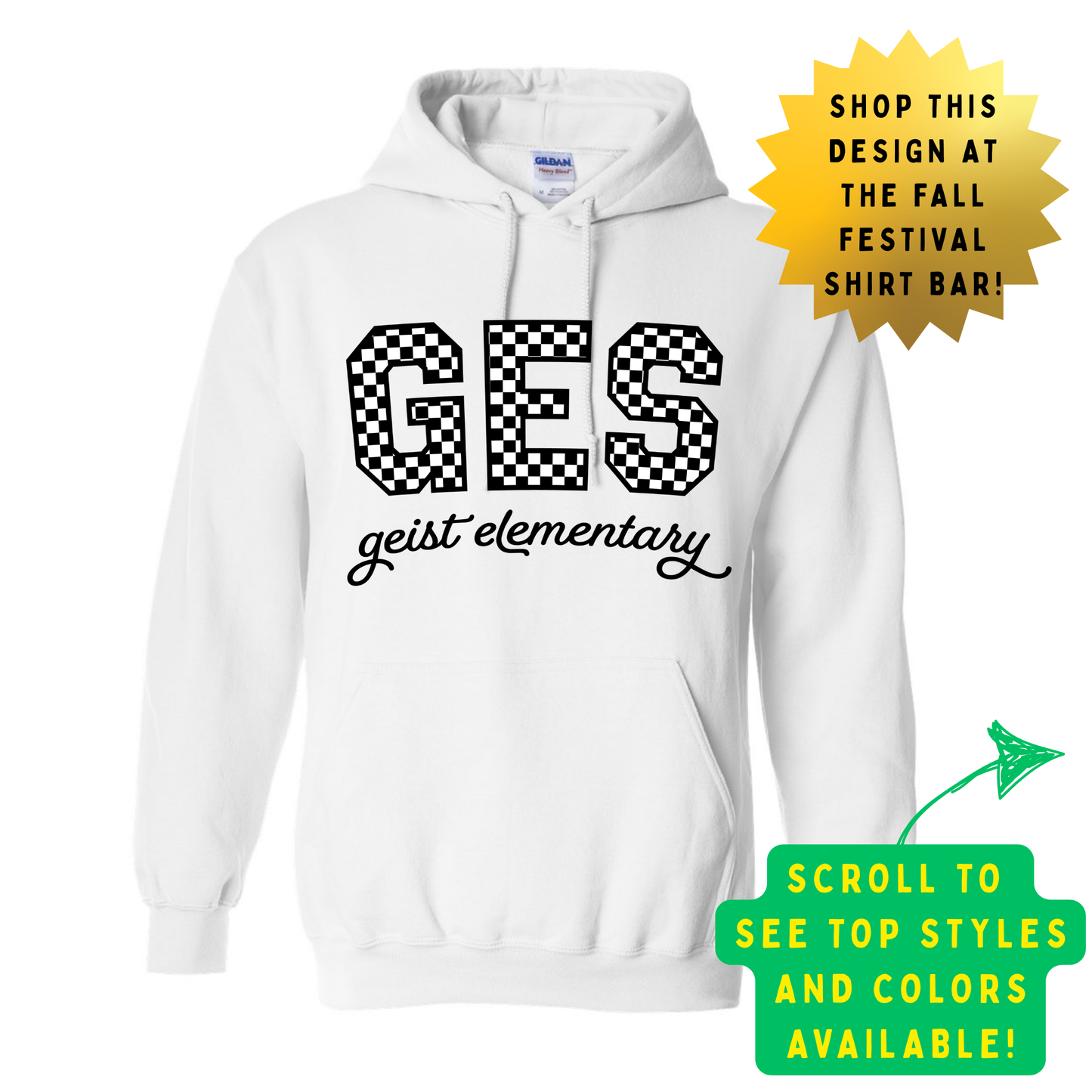GES Checkered Design