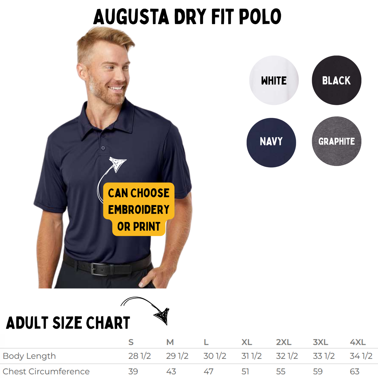 MVIS Augusta Dry Fit Polo