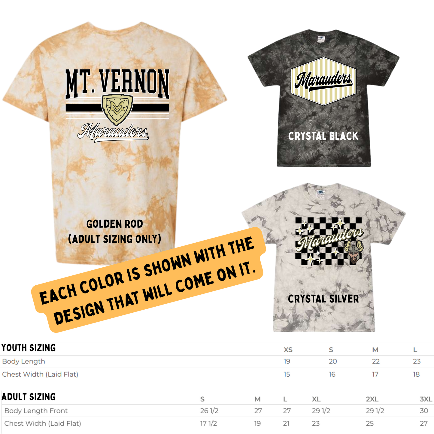 Mt. Vernon Marble Comfort Colors