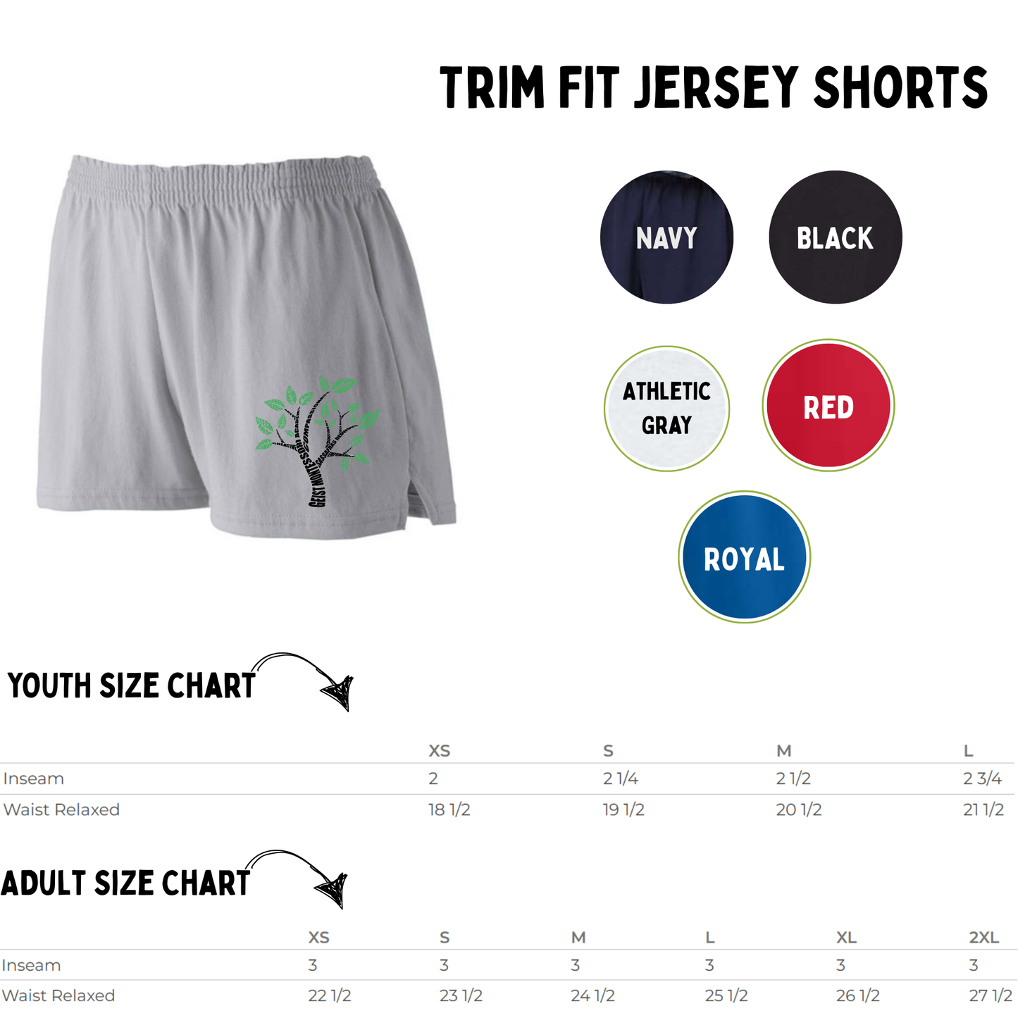 GMA Trim fit shorts