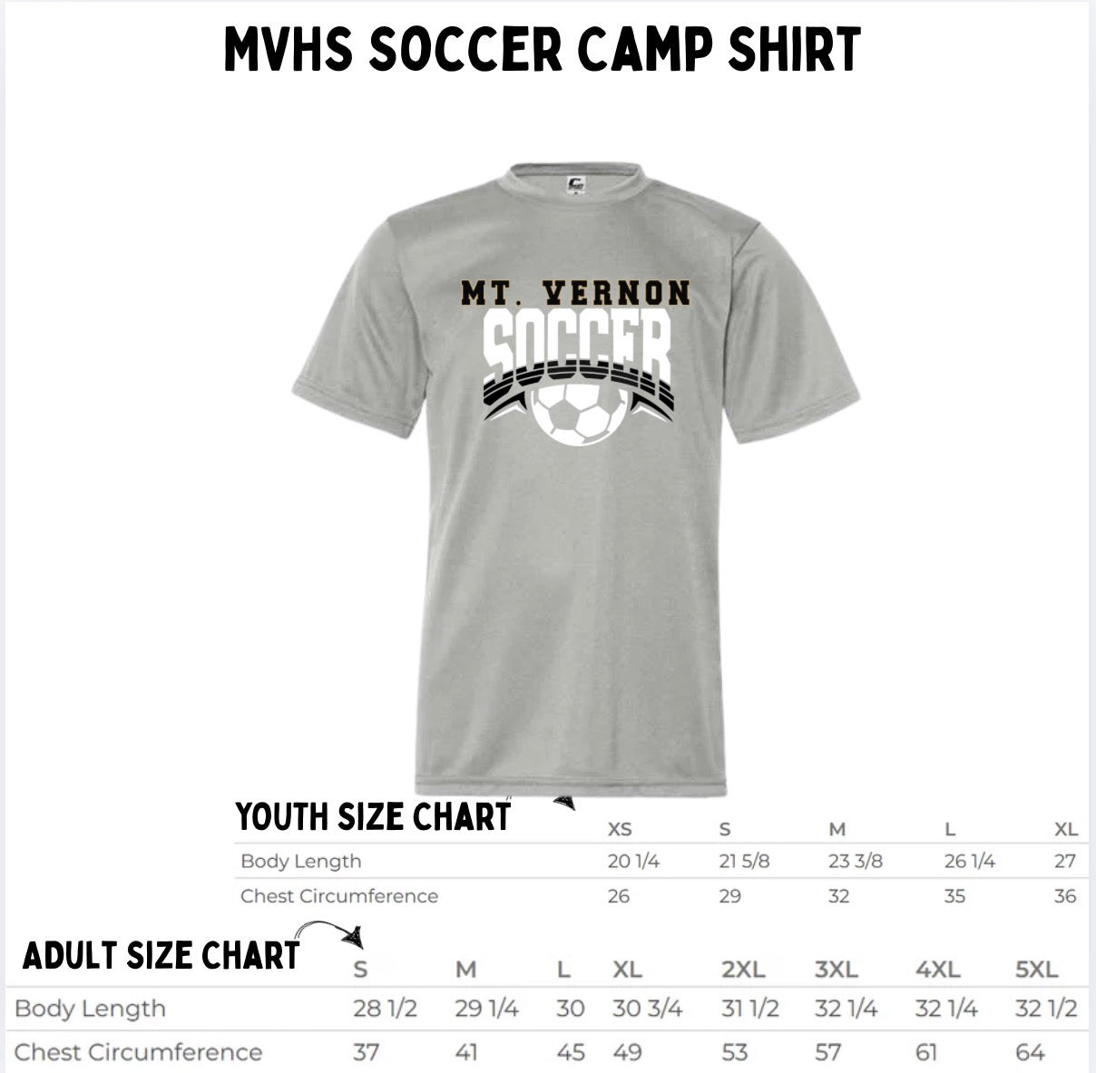 MVHS Soccer Shirt