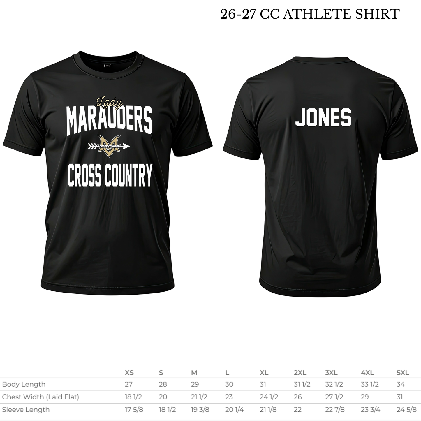 MVHSCC 26-27 Cross Country Shirt