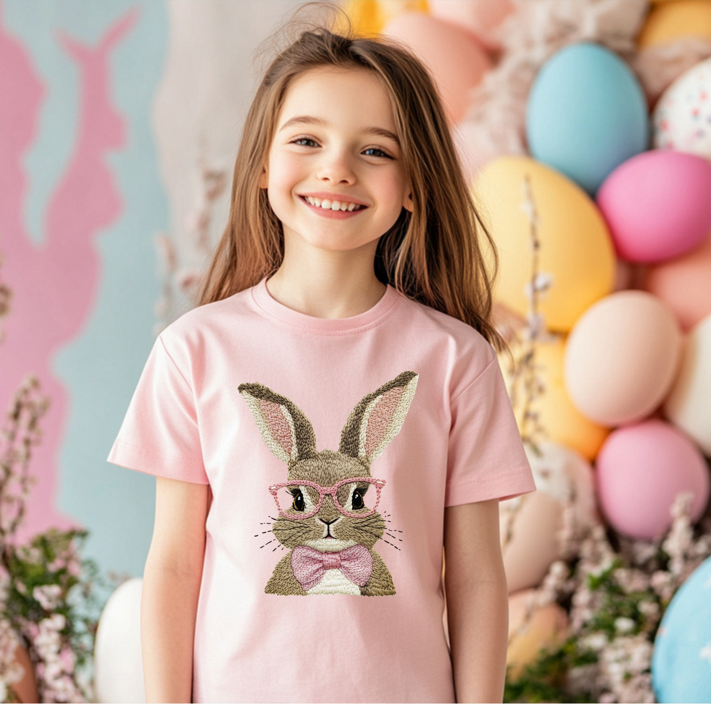 Faux Stitch Bunny Tee