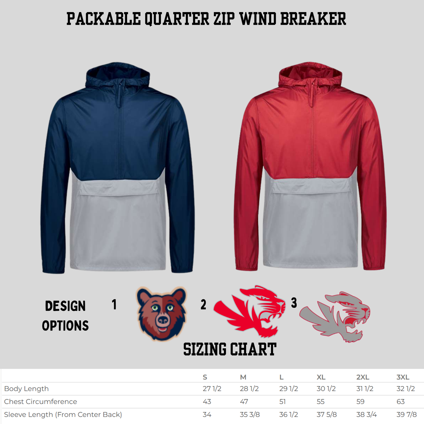 BSE Packable Windbreaker