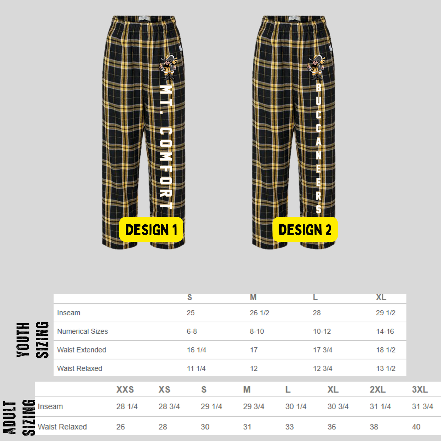 MCE- BUCCANEER Pajama Pants