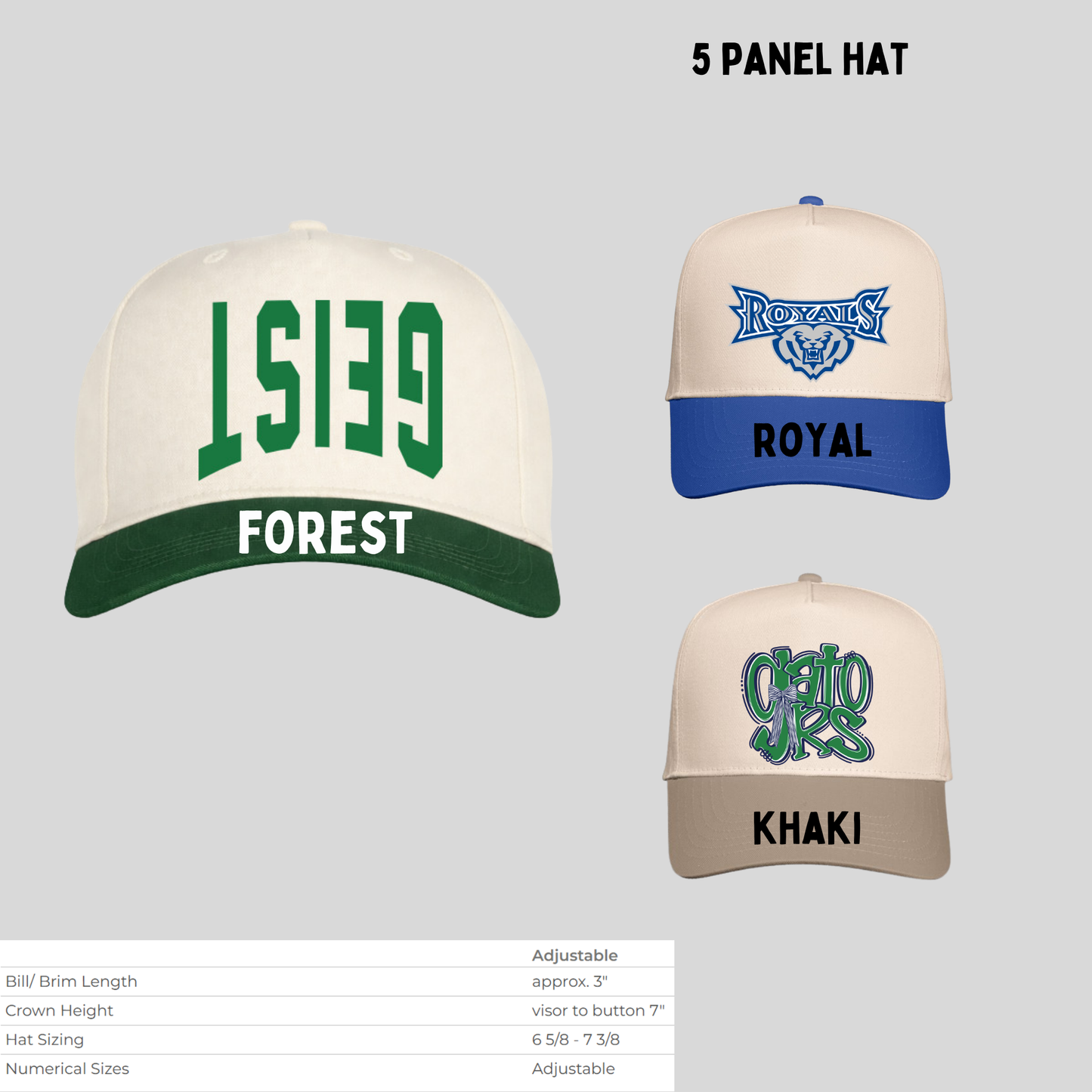 GES 5 panel hat