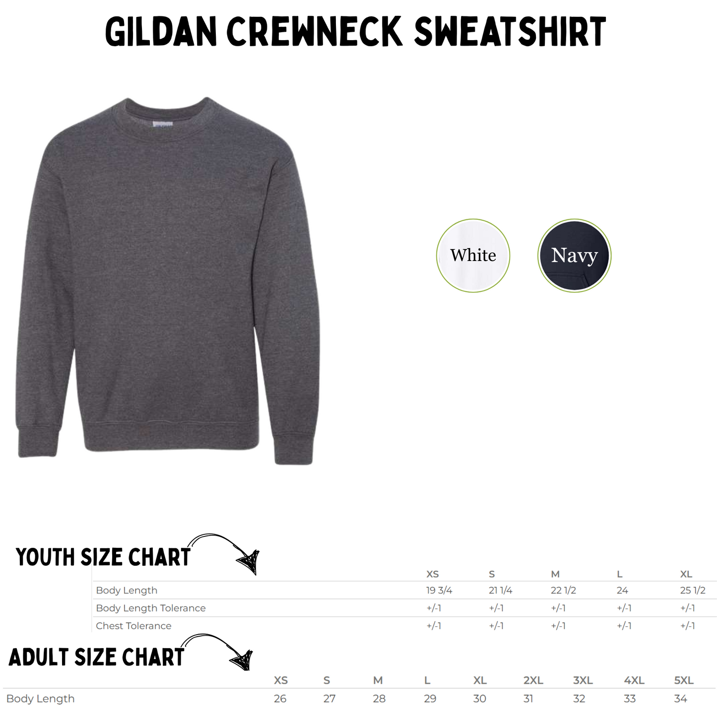 SES Monochromatic Crewneck or Hoodie
