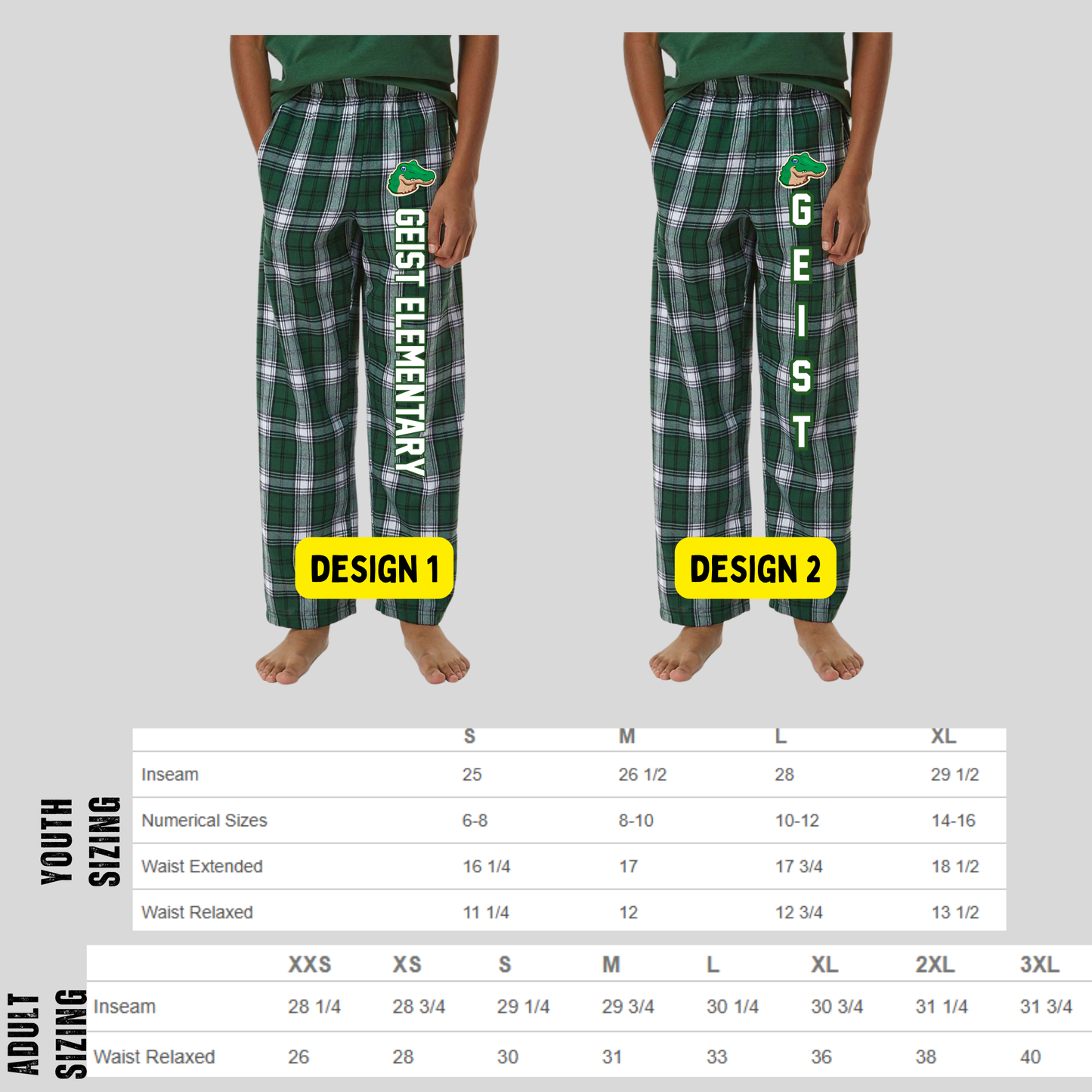 GES Flannel PJ Pants