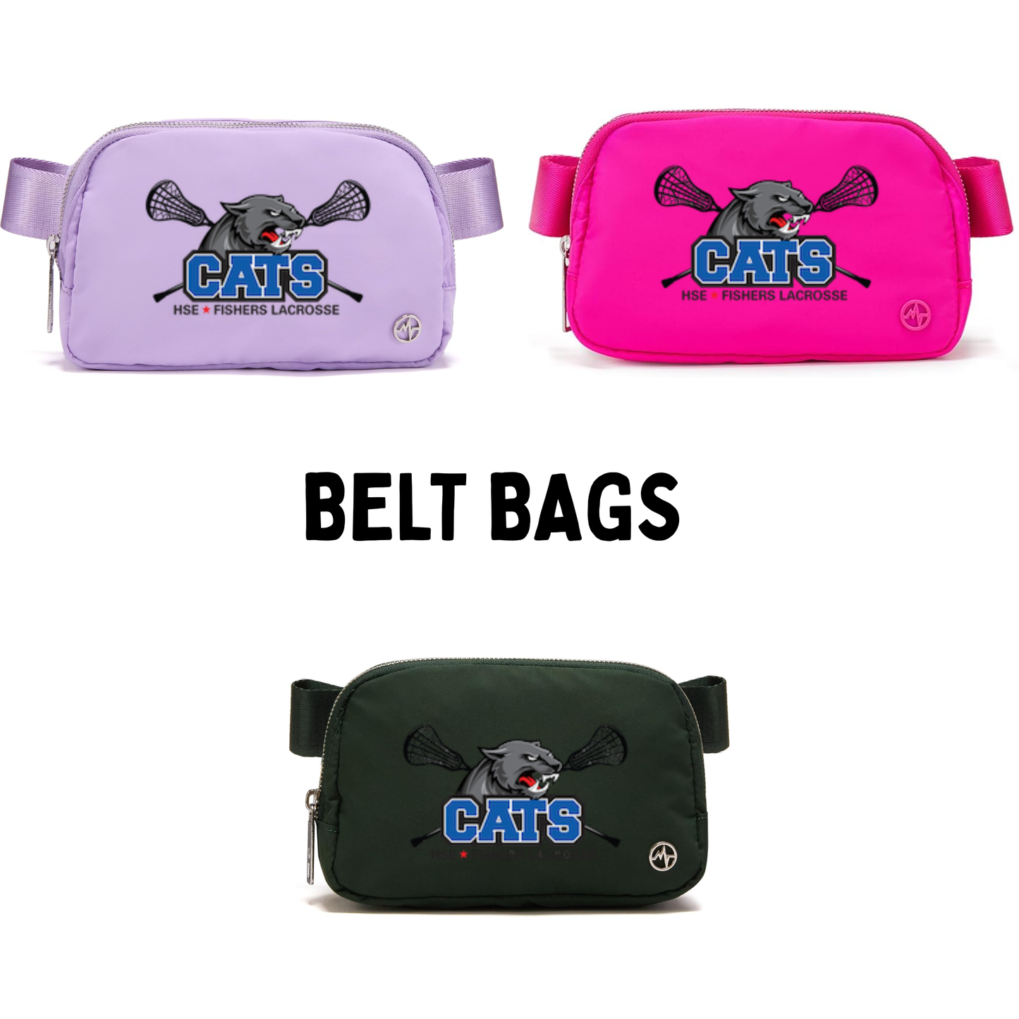 Cats Lacrosse Belt Bag