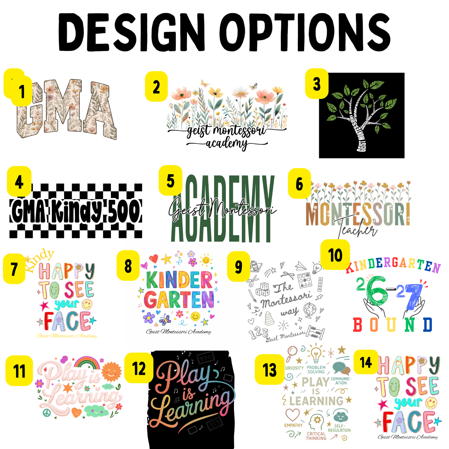 GMA- Sleeveless T-shirt- PICK YOUR DESIGN!