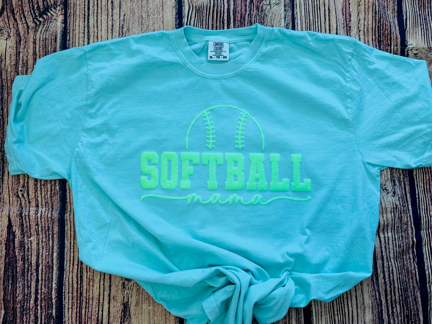NEON Softball (or Baseball) Mom