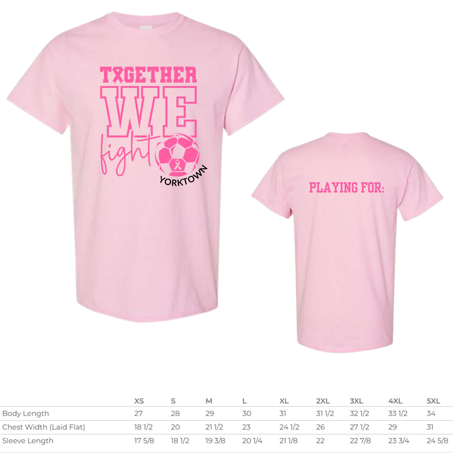 YORKTOWN Kick for A Cure Tee