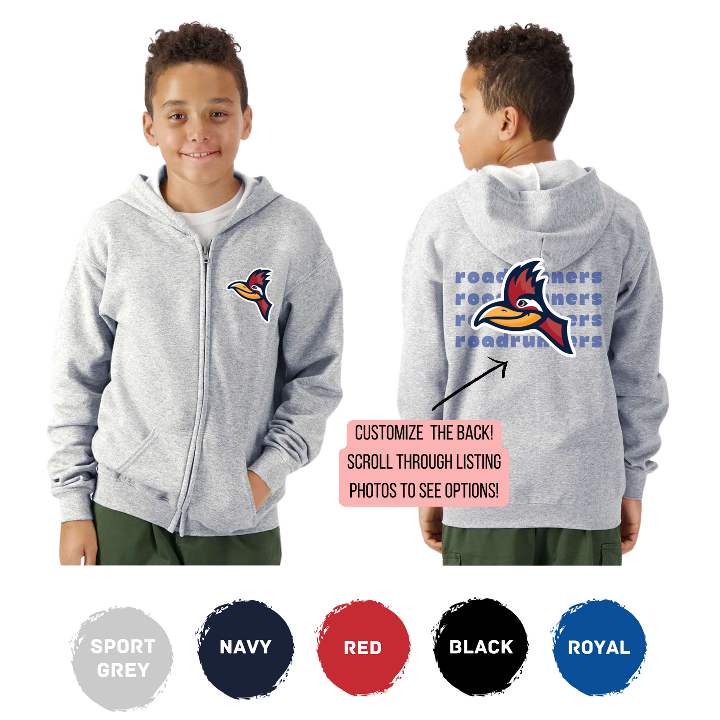 Zip Up Hoodie