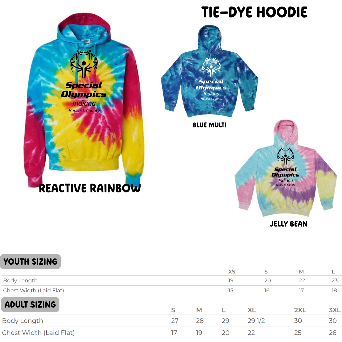 HCSO Tie-Dye HOODIE