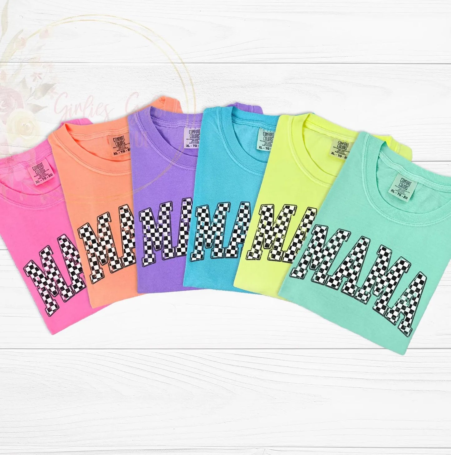 NEON Checkered MAMA