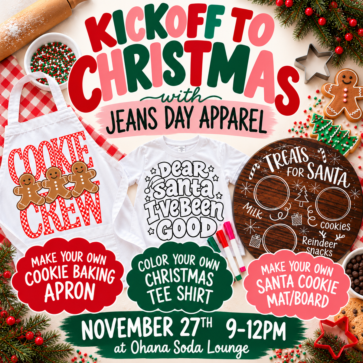 Kickoff to Christmas Preorder Event