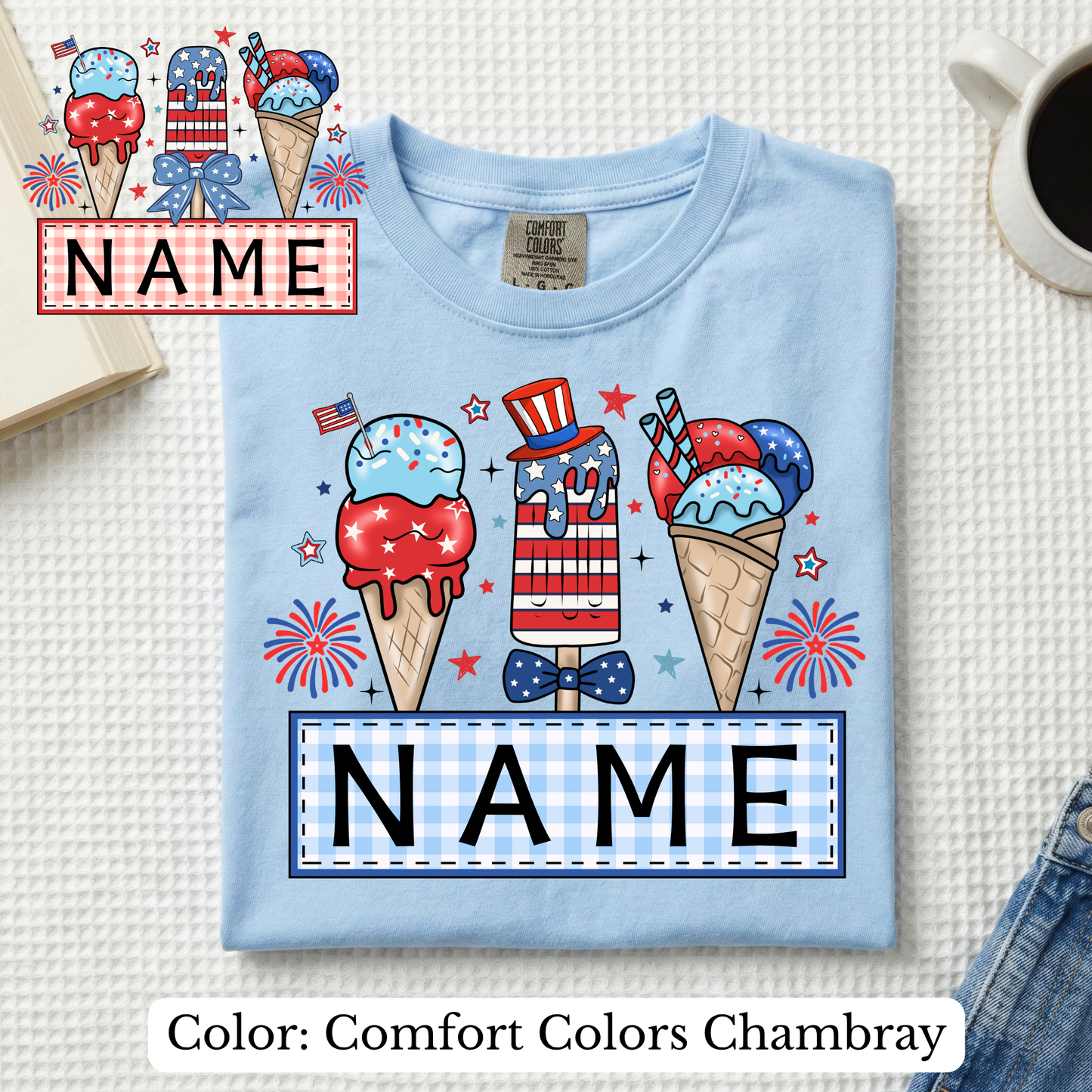 Personalized 4th Shirt