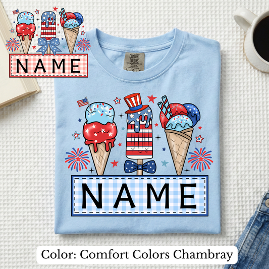 Personalized 4th Shirt