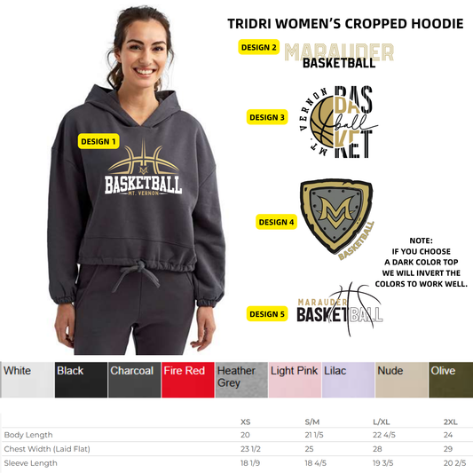 Women's Cropped Hoodie