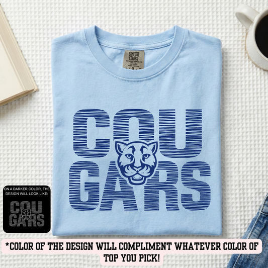 SCE Weathered Cougars (YOU PICK TOP STYLE AND COLOR!)