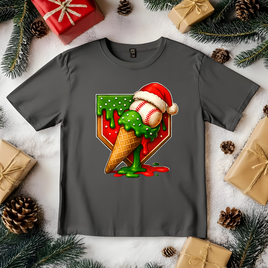 Baseball Christmas Drip