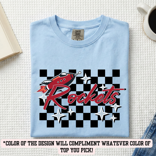 HRE Rockets Checkered 2 (YOU PICK TOP STYLE AND COLOR!)
