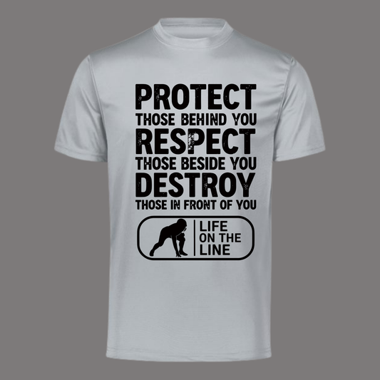 Protect those behind you- YOU PICK COLOR AND SHIRT TYPE!-MVYFL