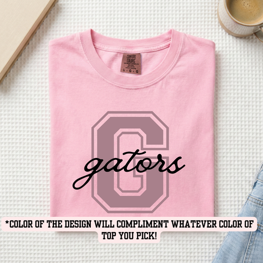 GES Monochromatic Varsity (YOU PICK TOP STYLE AND COLOR!) (Copy)