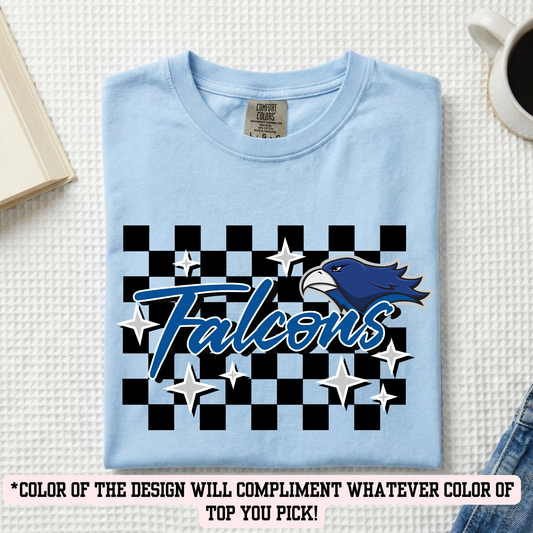 FCI Checkered Falcons (YOU PICK TOP STYLE AND COLOR!)