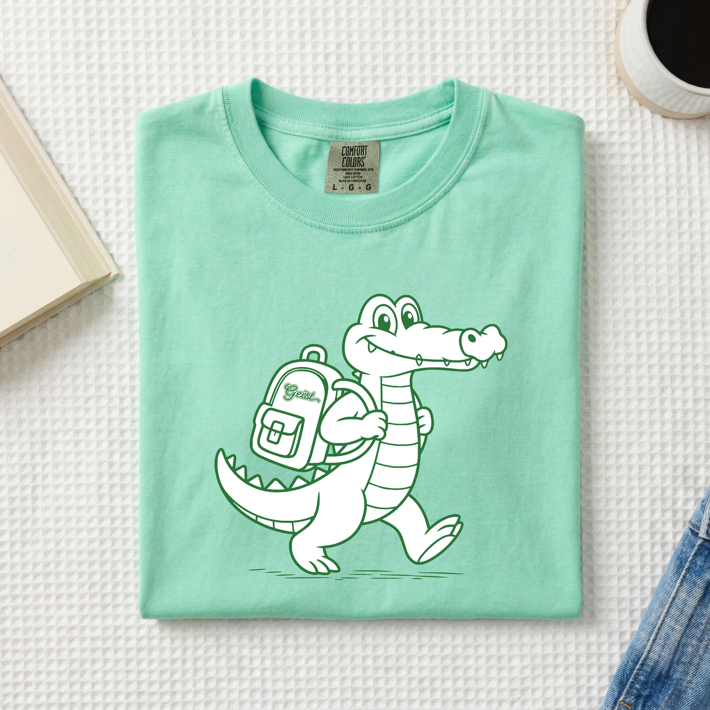 GES Gator Mascot (YOU PICK TOP STYLE AND COLOR!)