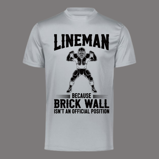 Lineman- YOU PICK COLOR AND SHIRT TYPE!-MVYFL