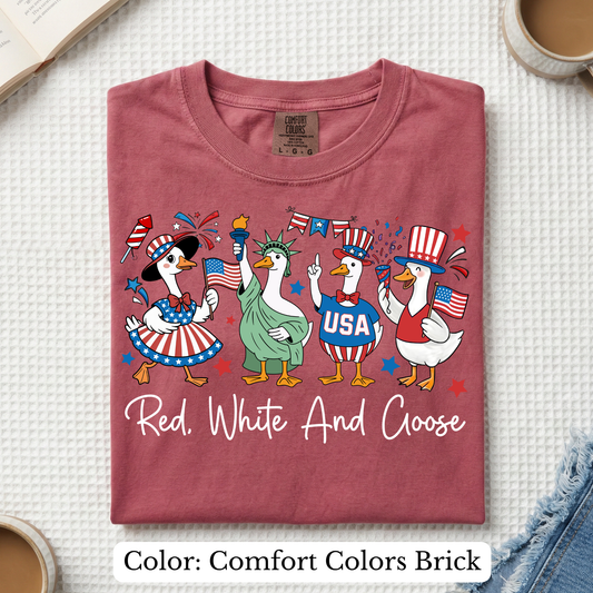 Red, White, and Goose