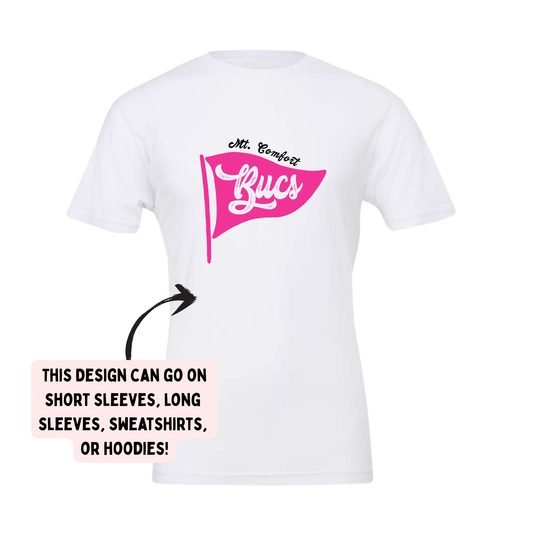 MCE- Pink Buccs Flag