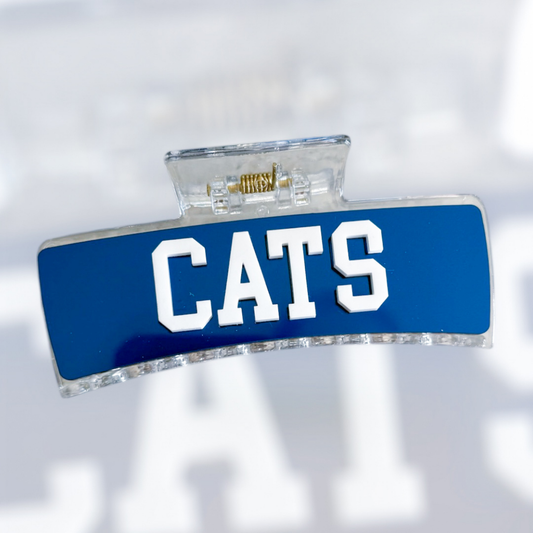 Cats Lacrosse Claw Clip