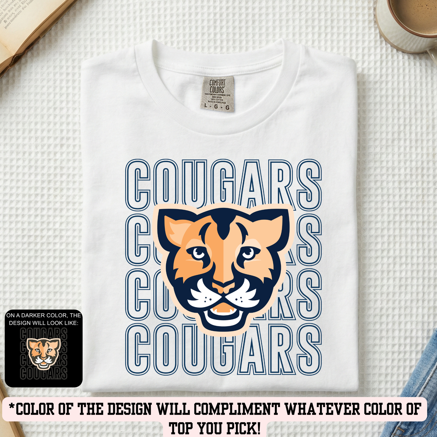 SCE Cougar Stack (YOU PICK TOP STYLE AND COLOR!)