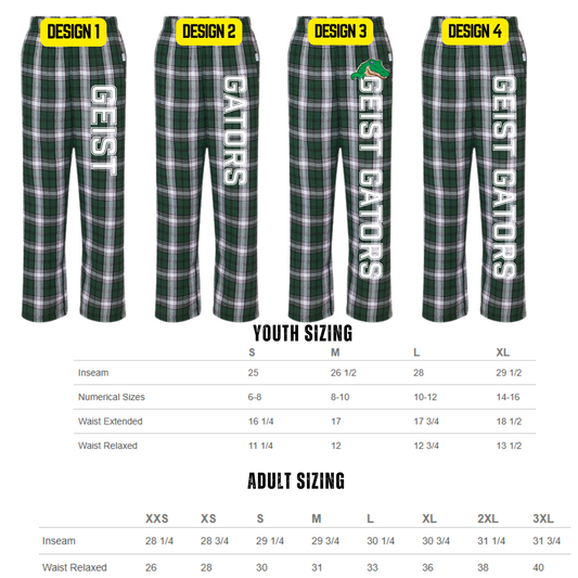 GES Flannel PJ Pants