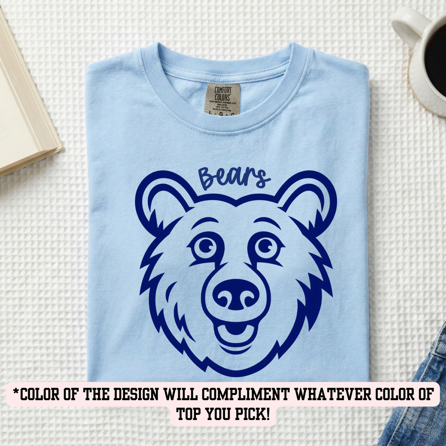 BSE Monochromatic Bear (YOU PICK TOP STYLE AND COLOR!)