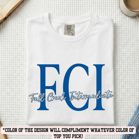 FCI Letters (YOU PICK TOP STYLE AND COLOR!)