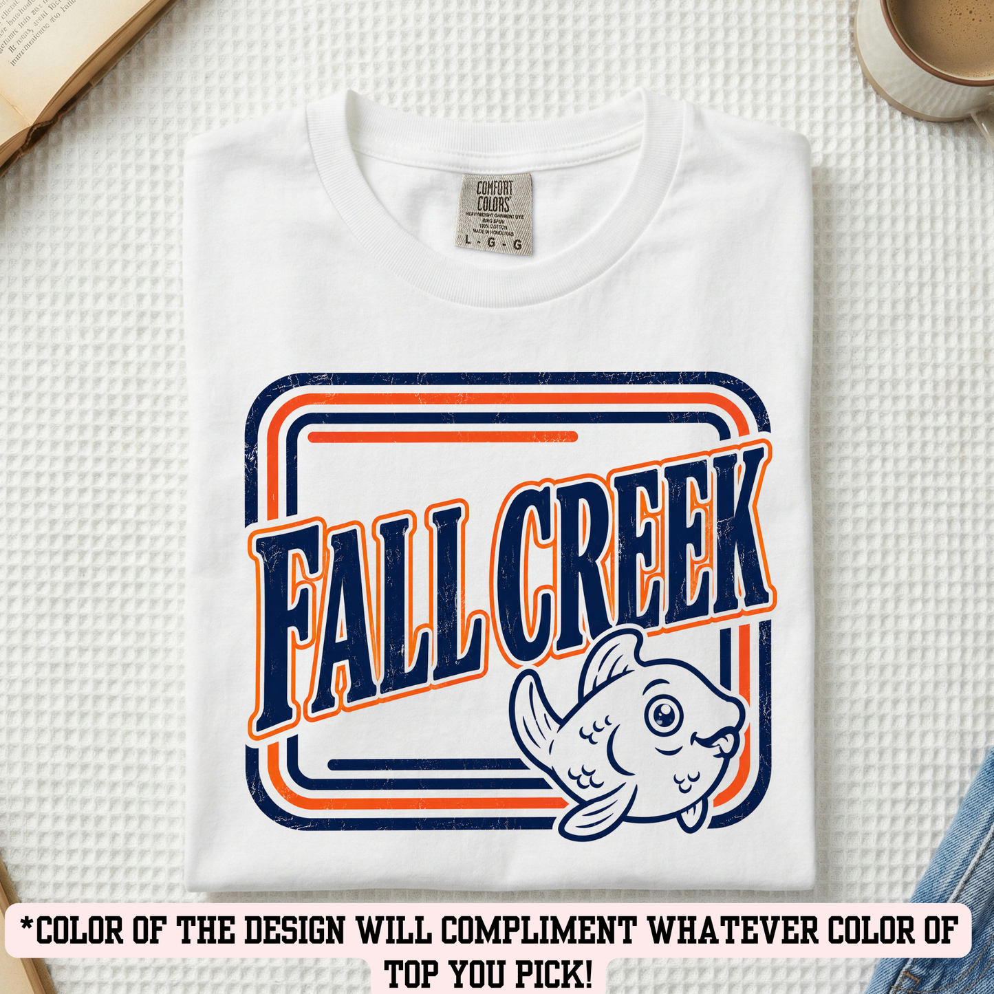 FCE Square Fall Creek  (YOU PICK TOP STYLE AND COLOR!)