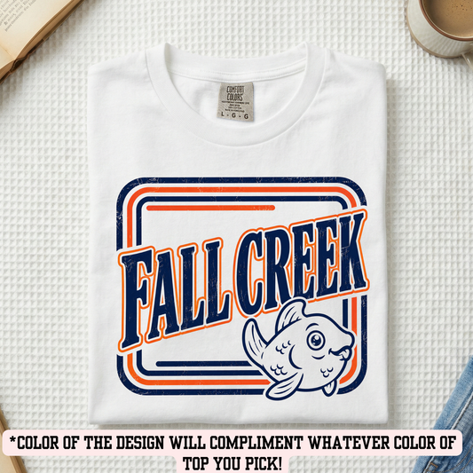 FCE Square Fall Creek  (YOU PICK TOP STYLE AND COLOR!)