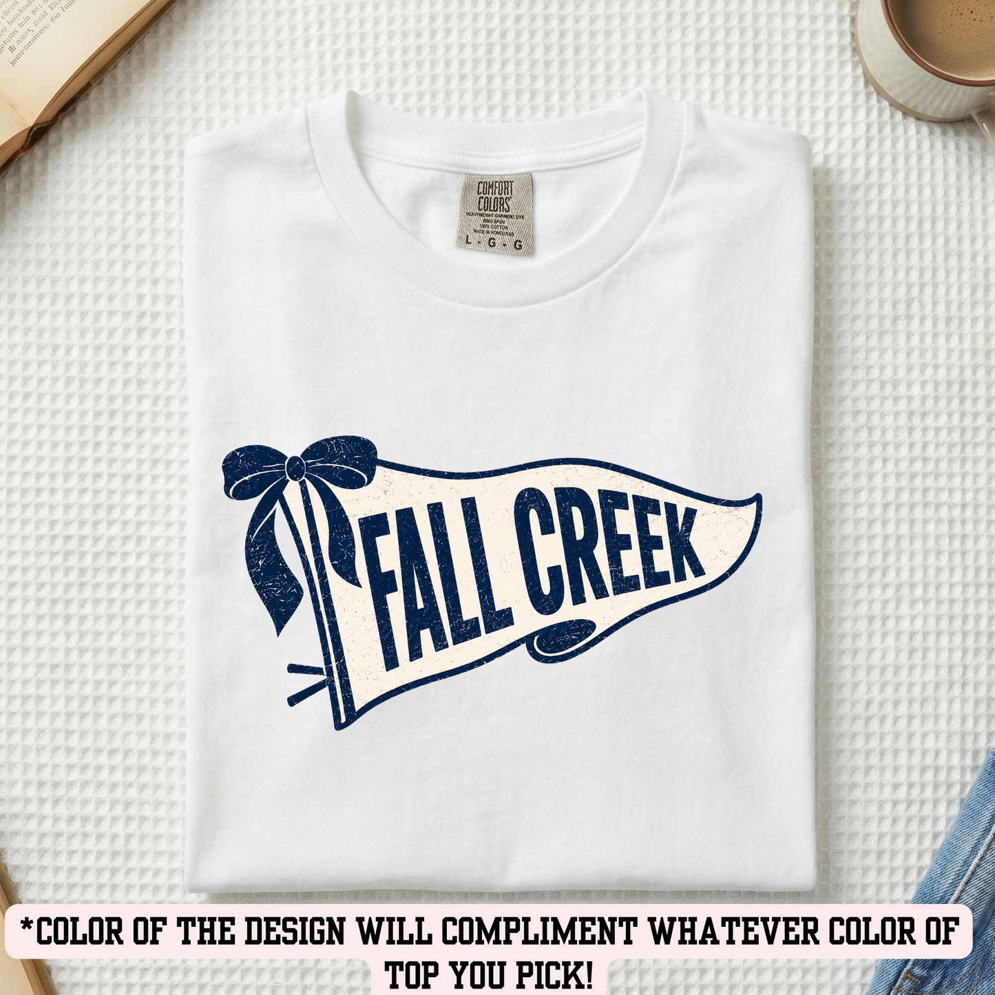 FCE Fall Creek Pennant (YOU PICK TOP STYLE AND COLOR!)