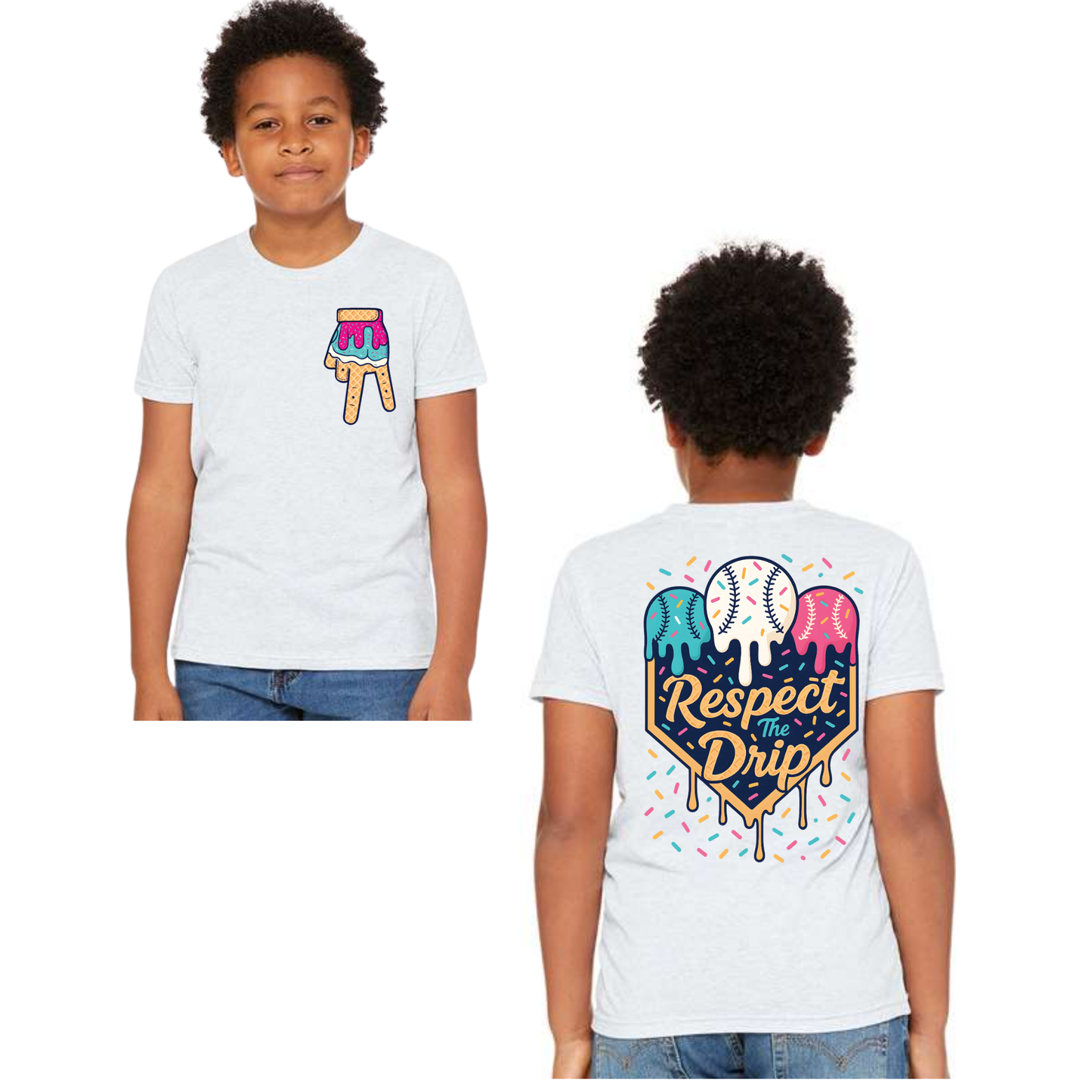 Baseball Drip- 2 sided