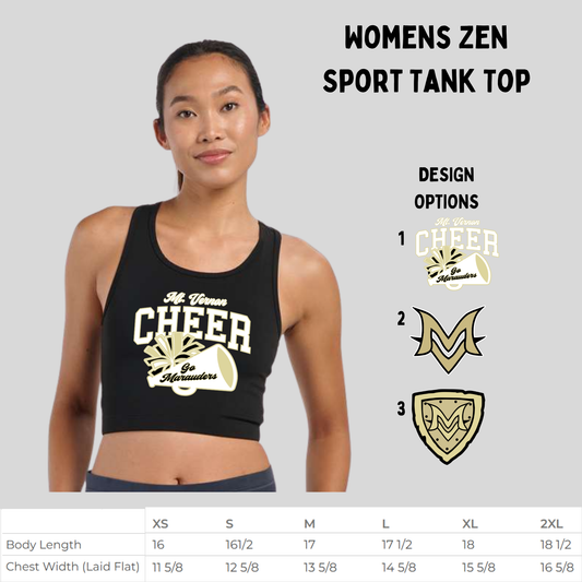 MVCheer Womens Zen Sport Tank Top