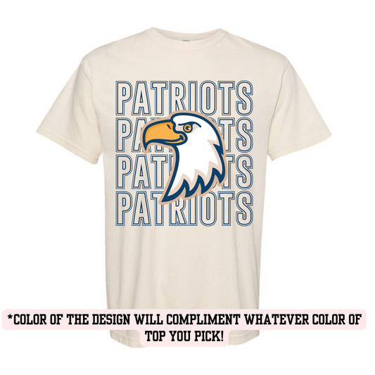 HPE Patriot stack (YOU PICK TOP STYLE AND COLOR!)