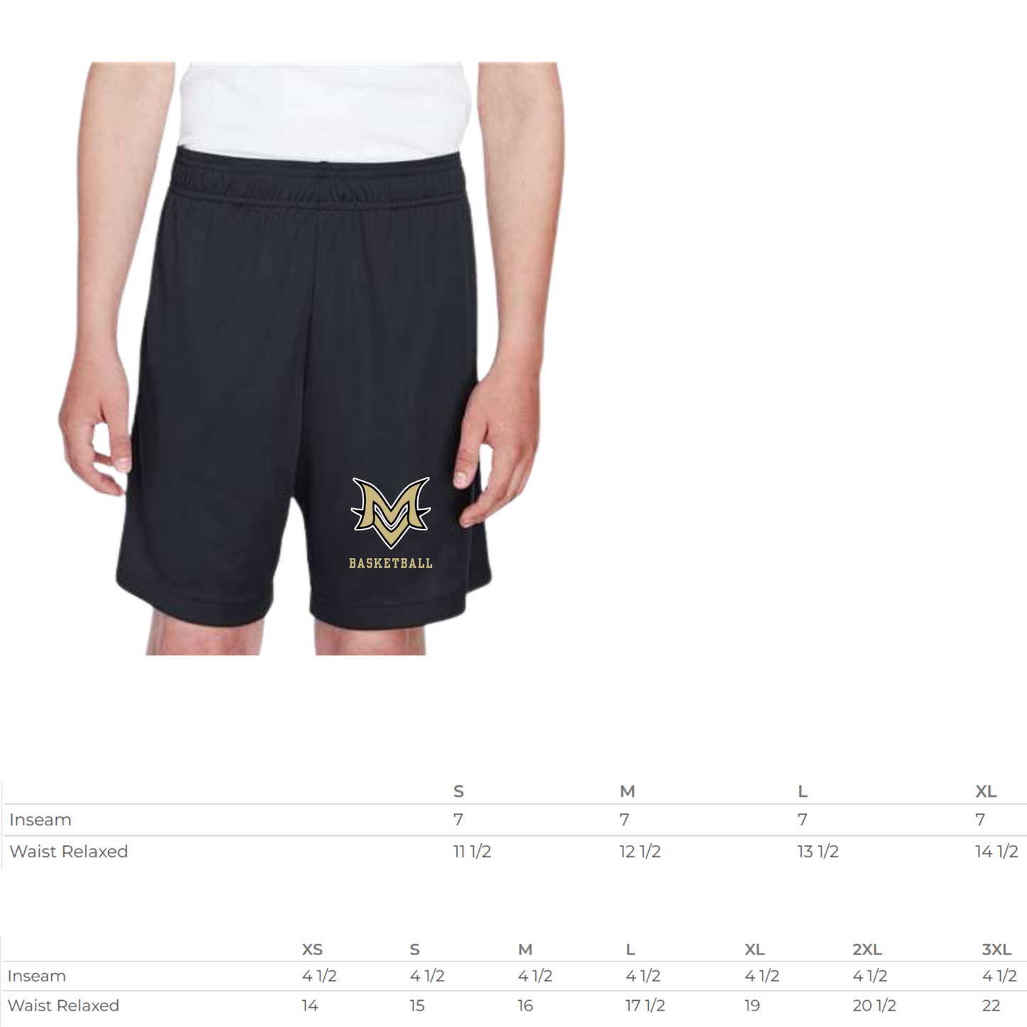 MV Basketball shorts