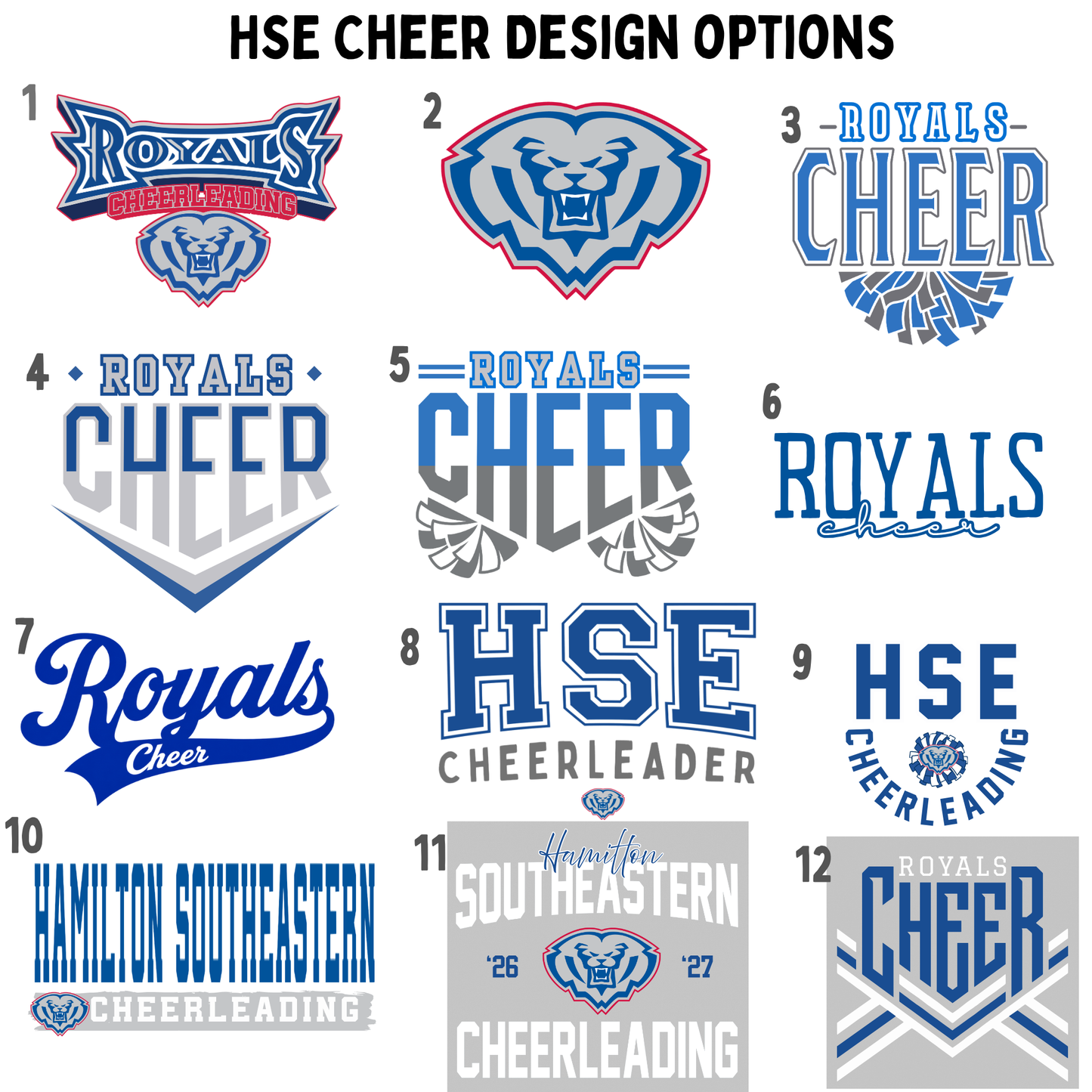 Bella Canvas Tee (Choose your color and design!) HSECHEER